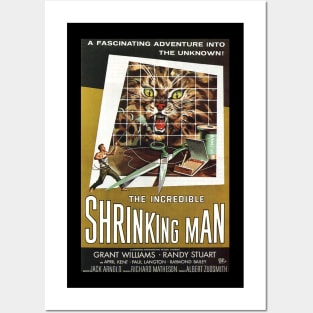 Classic Sci-Fi Movie Poster - The Incredible Shrinking Man Posters and Art